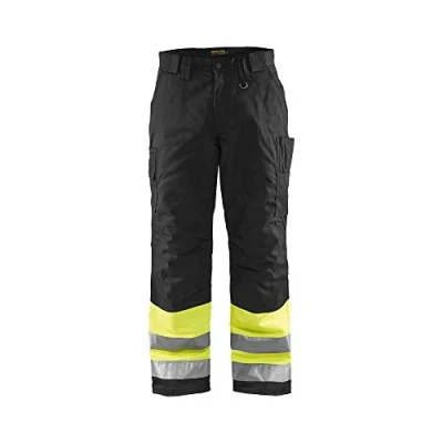 Afbeelding van Blaklader Winterwerkbroek High Vis 1862 1811 Geel/Zwart D88