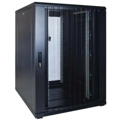 Afbeelding van DSIT 22U serverkast / serverbehuizing met geperforeerde deur 800x1000x1200mm (BxDxH) 19 inch
