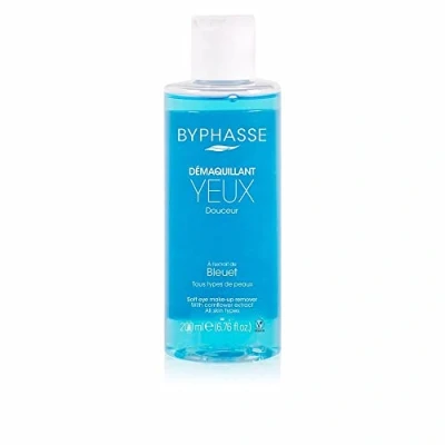 Afbeelding van BYPHASSE Oogmake up remover met blauw extract Soft Eye make 200 ml