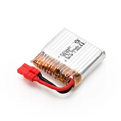 Afbeelding van YUNIQUE GREEN CLEAN POWER Li Po batterij 3,7 V 380 mAh voor Syma X21 X21W drone Optimale vliegtijd Snel en veilig opladen Afmetingen: 27 x 25 7 mm, gewicht: 29 g