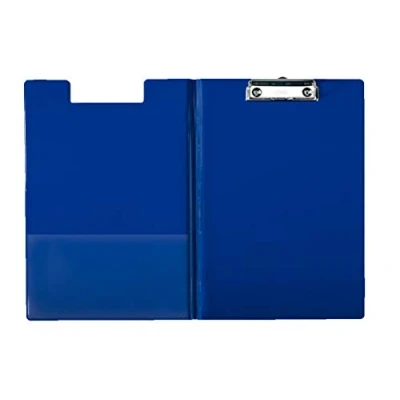 Afbeelding van Esselte klemmap met insteekmap, uit PP, voor Ft A4, blauw