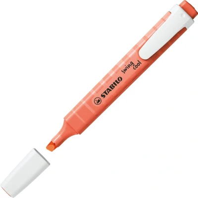 Afbeelding van STABILO swing cool markeerstift, mellow coral red markeerstift