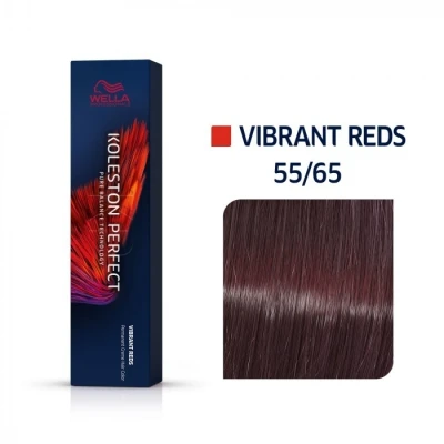 Afbeelding van Wella Koleston Perfect ME+ Vibrant Reds 60 ml 55/65 Lichtbruin Intensief Violet Mahonie