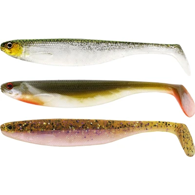 Afbeelding van Westin ShadTeez Slim 10cm Clear Water Mix 19 (3 stuks) Shad