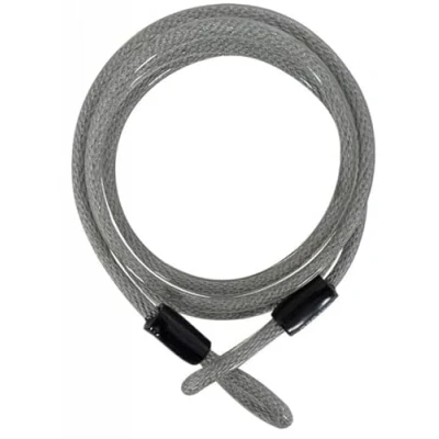 Afbeelding van Oxc Loopkabel Lockmate 12 Staal/vinyl 2500 X Mm Zwart