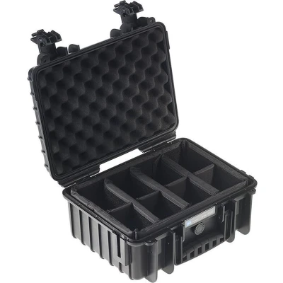 Afbeelding van B&amp;W outdoor.cases type 3000 zwart + verdeler