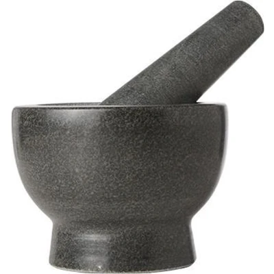 Afbeelding van Cosy &amp; Trendy Vijzel Graniet Zwart ø 11.5 cm