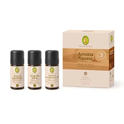 Afbeelding van set aroma sauna strength &amp; calmness bio