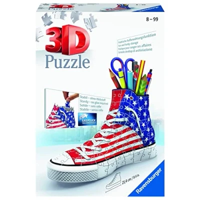 Afbeelding van Ravensburger 3D Puzzel Amerika Sneaker