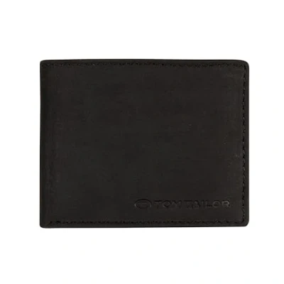 Afbeelding van TOM Tailor RON Wallet Portemonnee, Heren, Maat: One Size, Black