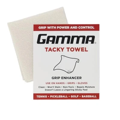 Afbeelding van Gamma Tacky handdoek ter verbetering van de tractie ideaal voor tennis, golf, honkbal, voetbal, softball of basketbal