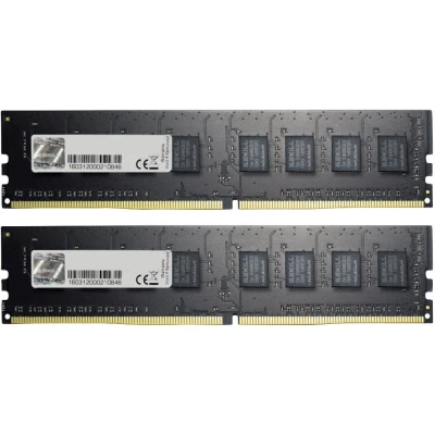 Afbeelding van G.Skill Value Werkgeheugenset voor PC DDR4 16 GB 2 x 8 2400 MHz 288 pins DIMM F4 2400C17D 16GNT