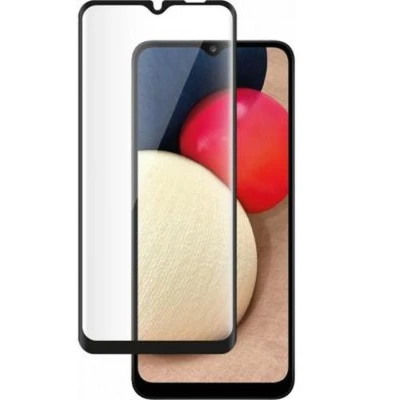 Afbeelding van Bigben Connected, Schermbeschermer Geschikt voor Samsung Galaxy A02s in 2.5D anti kras gehard glas, Transparant
