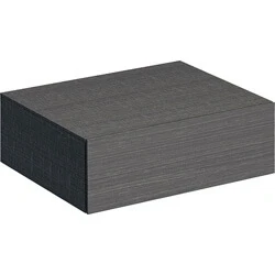 Afbeelding van Geberit Xeno2 zijkast met 1 lade, scultura grijs 580 x 200 462