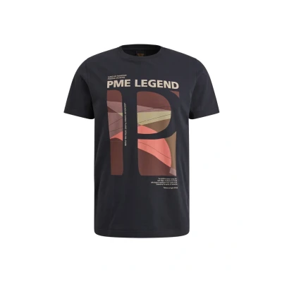 Afbeelding van PME Legend Short sleeve r neck single jersey Salute T shirt XL