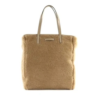 Afbeelding van THE BRIDGE Shopper Schoudertas Mirra Wow Shopping Bag Butter abb. Oro Beige