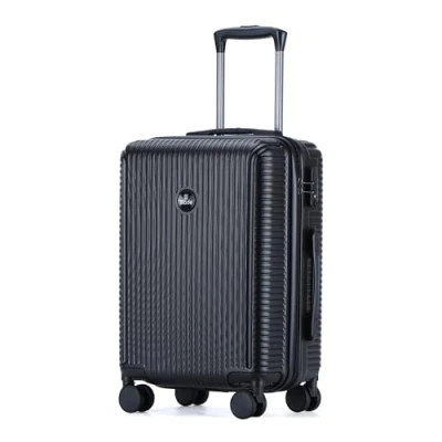 Afbeelding van Blade set van 3 koffers met harde schaal, lichte Koffer op wielen, handbagage ABS + PC TSA slot, 4 spinner, reiskoffers, zwart.,