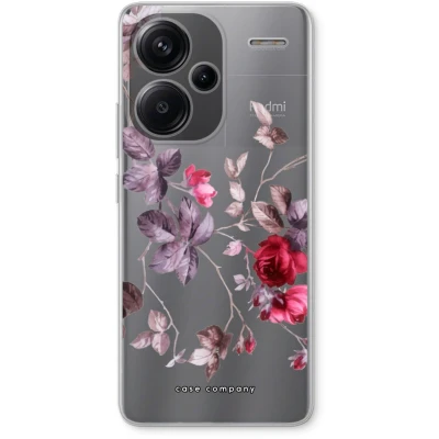 Afbeelding van Case Company® hoesje geschikt voor Xiaomi Redmi Note 13 Pro plus Mooie bloemen Soft Cover Telefoonhoesje Bescherming aan alle Kanten en Schermrand