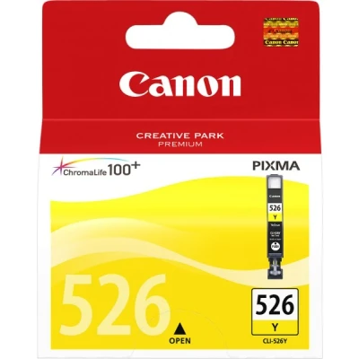 Afbeelding van Canon CLI 526Y Inktcartridge Geel