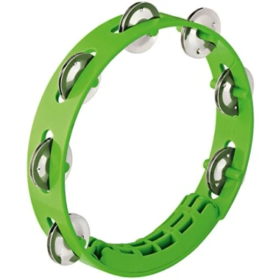 Afbeelding van Meinl Compact ABS Tambourine 8&quot; (Grass Green) Tamboerijn