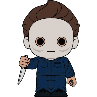 Afbeelding van Halloween Michael Myers PVC Spaarpot
