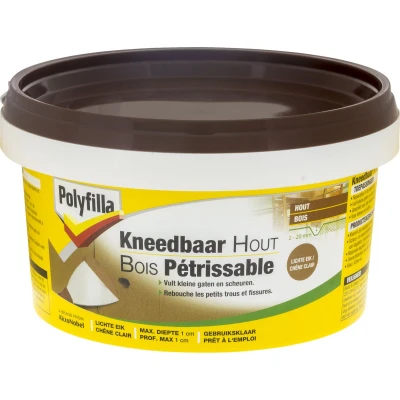 Afbeelding van Polyfilla Kneedbaar Hout Lichte Eik 500GR