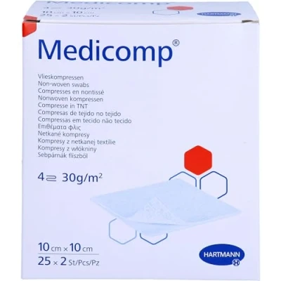Afbeelding van Medicomp Hartmann steriel 10 x cm 25 2 stuks