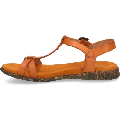Afbeelding van Josef Seibel Sandalen, Dames, Maat: 36, Orange Schoenen