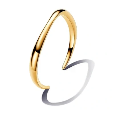 Afbeelding van Pandora Essence 14 Karat Gold Plated Earrings 263280C00
