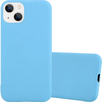 Afbeelding van Cadorabo Hoesje geschikt voor Apple iPhone 14 PLUS in CANDY BLAUW Beschermhoes gemaakt van flexibel TPU silicone Case Cover