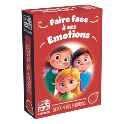 Image de Jeu de Cartes Gestion des émotions Éducatif LIFE SKILLS illustrées
