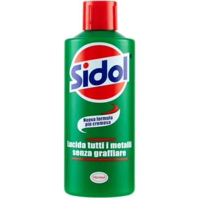 Afbeelding van Sidol Metallpolish 150 ml van Henkel Polijstmiddel voor koper, messing, aluminium, chroom, roestvrij staal Ideaal huishouden, keuken en auto accessoires Hoogglans &amp; langdurige bescherming