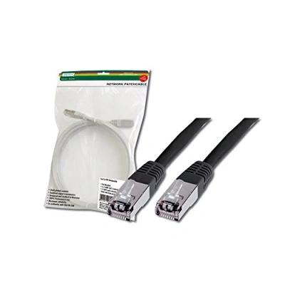 Image de DIGITUS Premium cordon de raccordement 1 m noir