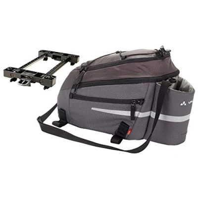 Afbeelding van VAUDE Silkroad Elektrische fietstas speciaal model L Iron met Snap IT houder