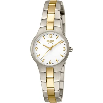 Afbeelding van Boccia Titanium 3312.02 Dames Horloge 28 mm