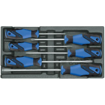 Image de GEDORE 1500 ES 2150 PH jeu de tournevis avec manche à 3 composants 6 pièces 1523708