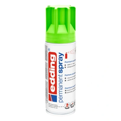 Image de Edding 5200 spray de peinture acrylique permanent mat (200 ml) vert fluo