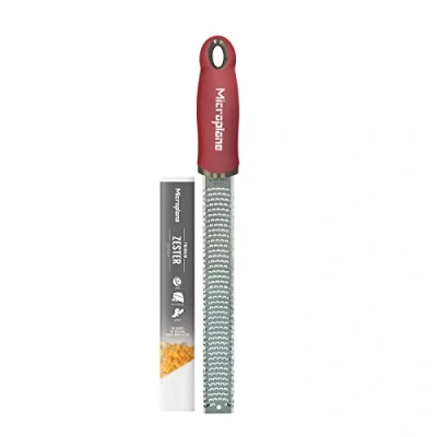 Image de Microplane Râpe Zester Premium Classic Rouge Grenade