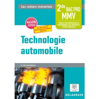 Image de Les cahiers industriels Technologie automobile 2de Bac Pro (2023) Pochette élève