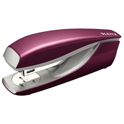 Image de Leitz agrafeuse style nexxt 5562, rouge grenat capacit 30 feuilles, profondeur dagrafage 60 mm, en mtal avec bo?tier pla