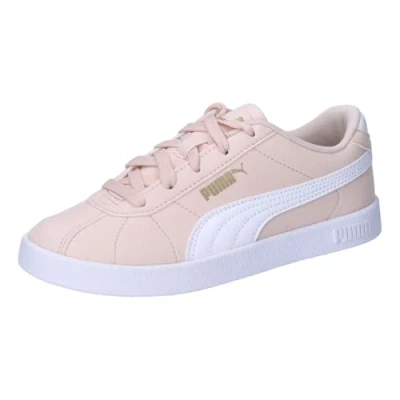 Afbeelding van Puma CLUB II Sneakers laag voor kinderen, Maat: 28, Island pink white gold Imitatieleer/ textiel