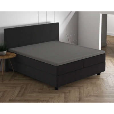 Afbeelding van Topper hoeslaken dubbel jersey 140 x 200/220 / Grijs