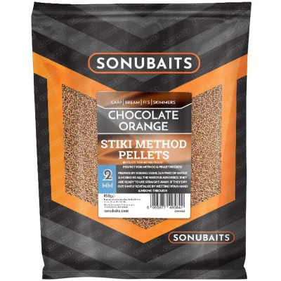 Afbeelding van Sonubaits Stiki Method Pellets Flavour 2mm (650g) Smaak : Chocolate Orange