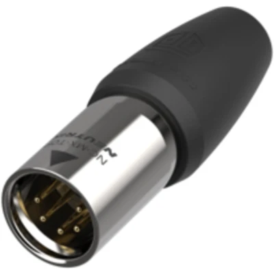 Afbeelding van Neutrik NC5MX1 TOP XLR connector Stekker, recht Aantal polen: 5 Zwart 1 stuk(s)
