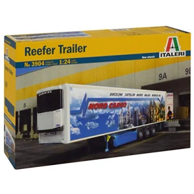 Afbeelding van 1:24 Italeri 3904 Reefer Trailer Plastic Modelbouwpakket