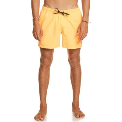 Afbeelding van Quiksilver Everyday Volley 15 Zwemshorts, Heren, Maat: Small, Orange pop