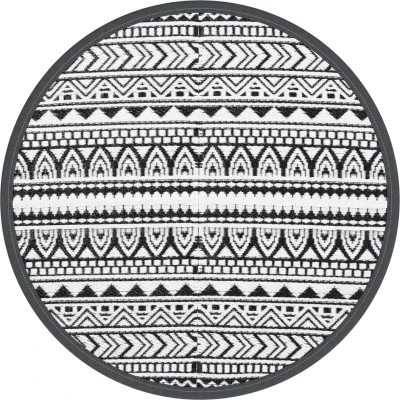 Afbeelding van Buitenkleed 160 cm polypropeen zwart