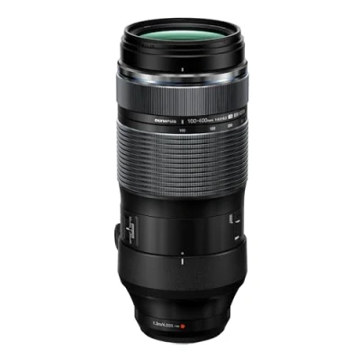 Image de Objectif hybride Olympus M. Zuiko Digital ED 100 400mm f/5 6,3 IS Noir