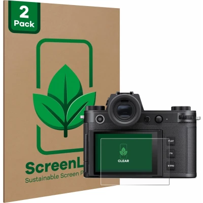 Afbeelding van ScreenLeaf Screenprotector voor Leica SL3 S Duurzame schermbescherming Folie Beschermfolie transparant (2 Stuks)