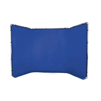Afbeelding van Manfrotto Panoramic background 400cm chromakey blue